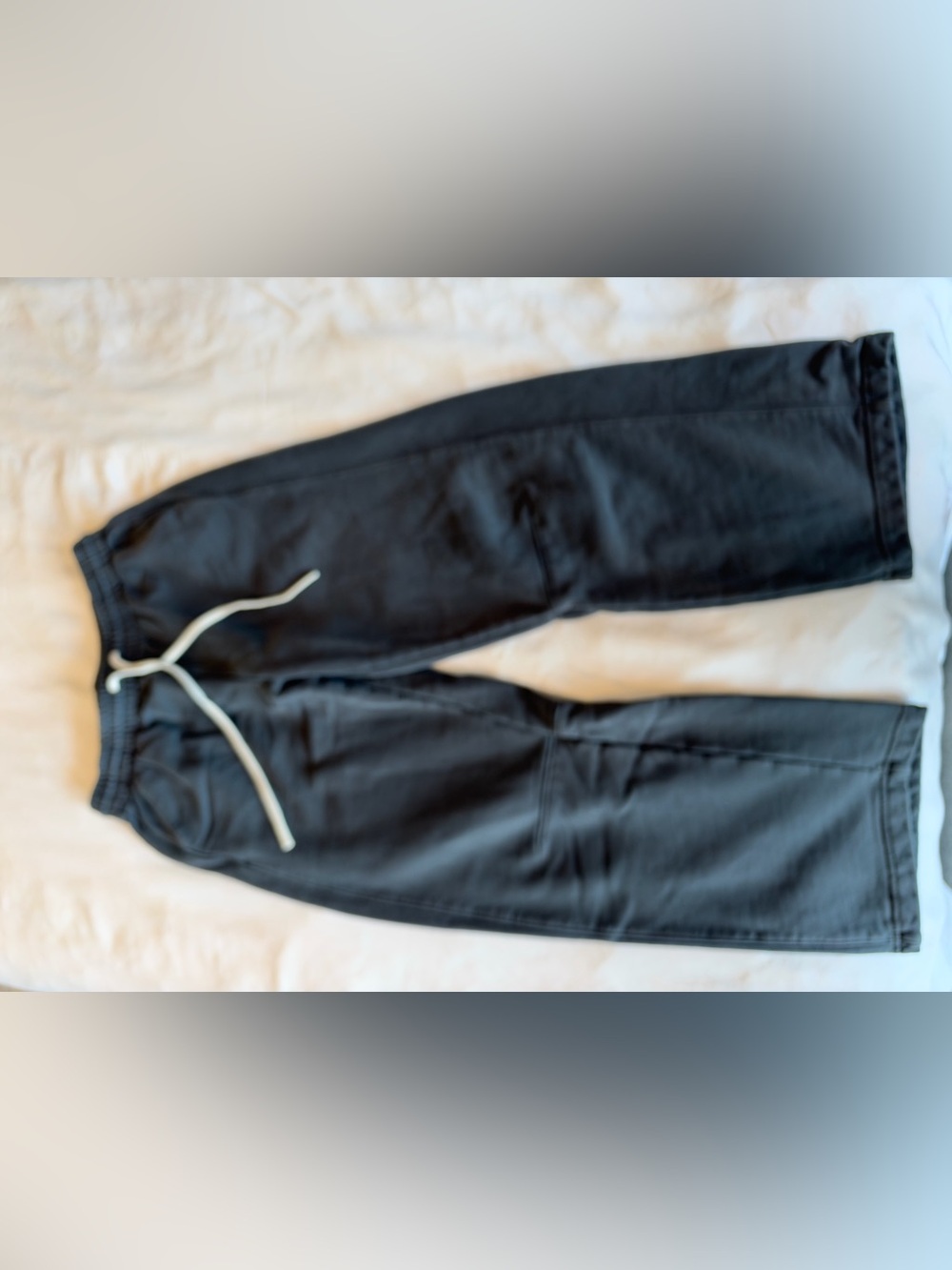 Women’s Black Drawstring Jogger sweat  Pants